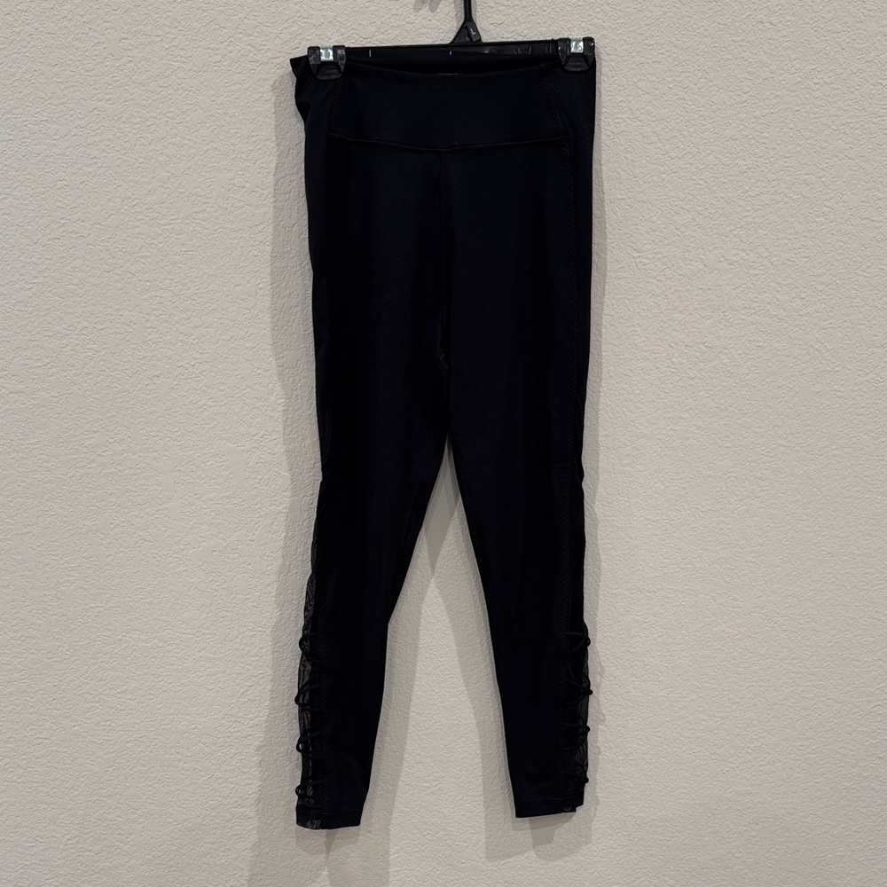 Victoria Secret Black Women's Leggings, size 8